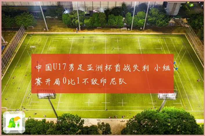 中国U17男足亚洲杯首战失利 小组赛开局0比1不敌印尼队